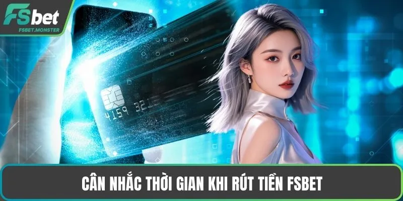 Cân nhắc thời gian khi rút tiền Fsbet