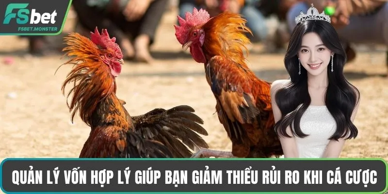 Quản lý vốn hợp lý giúp bạn giảm thiểu rủi ro khi cá cược
