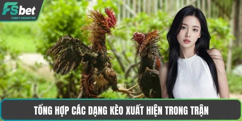 Tổng hợp các dạng kèo xuất hiện trong trận